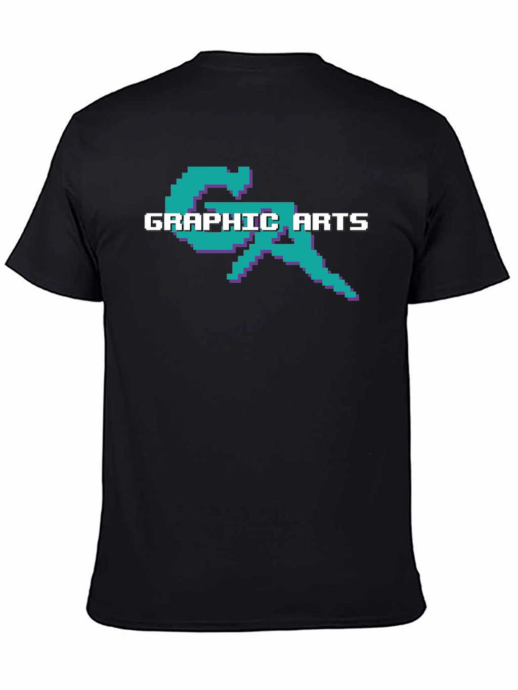 Graphic Arts T-Shirt - Retro Pixel Design