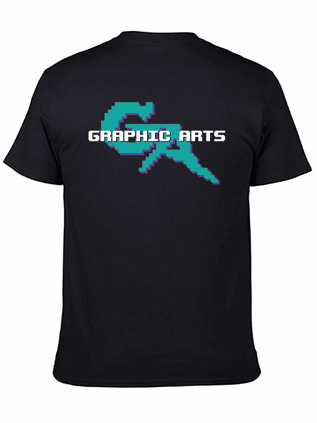 Graphic Arts T-Shirt - Retro Pixel Design