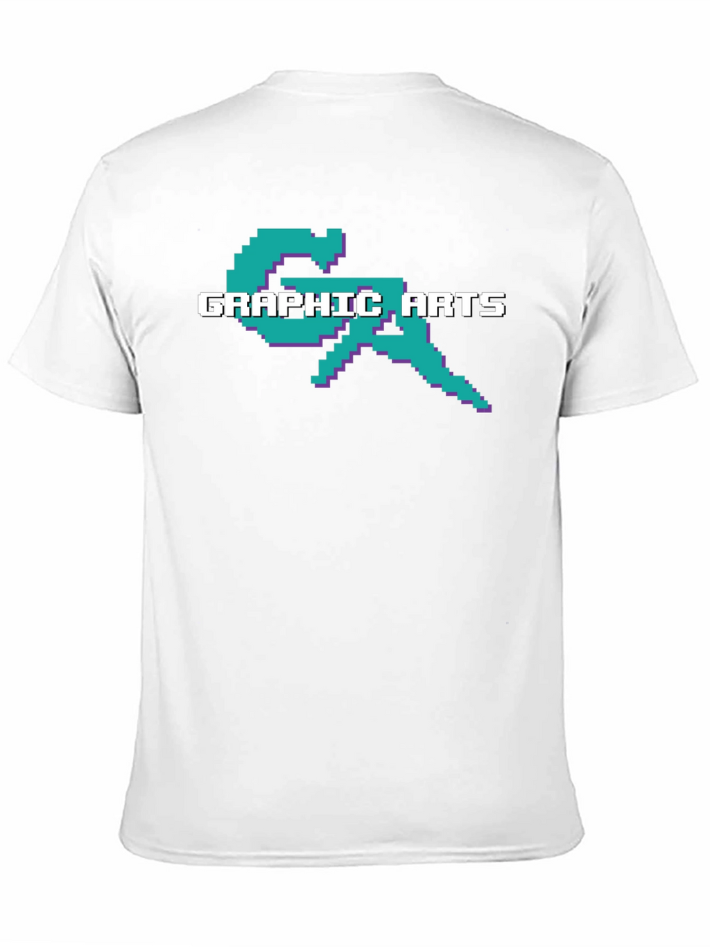 Graphic Arts T-Shirt - Retro Pixel Design