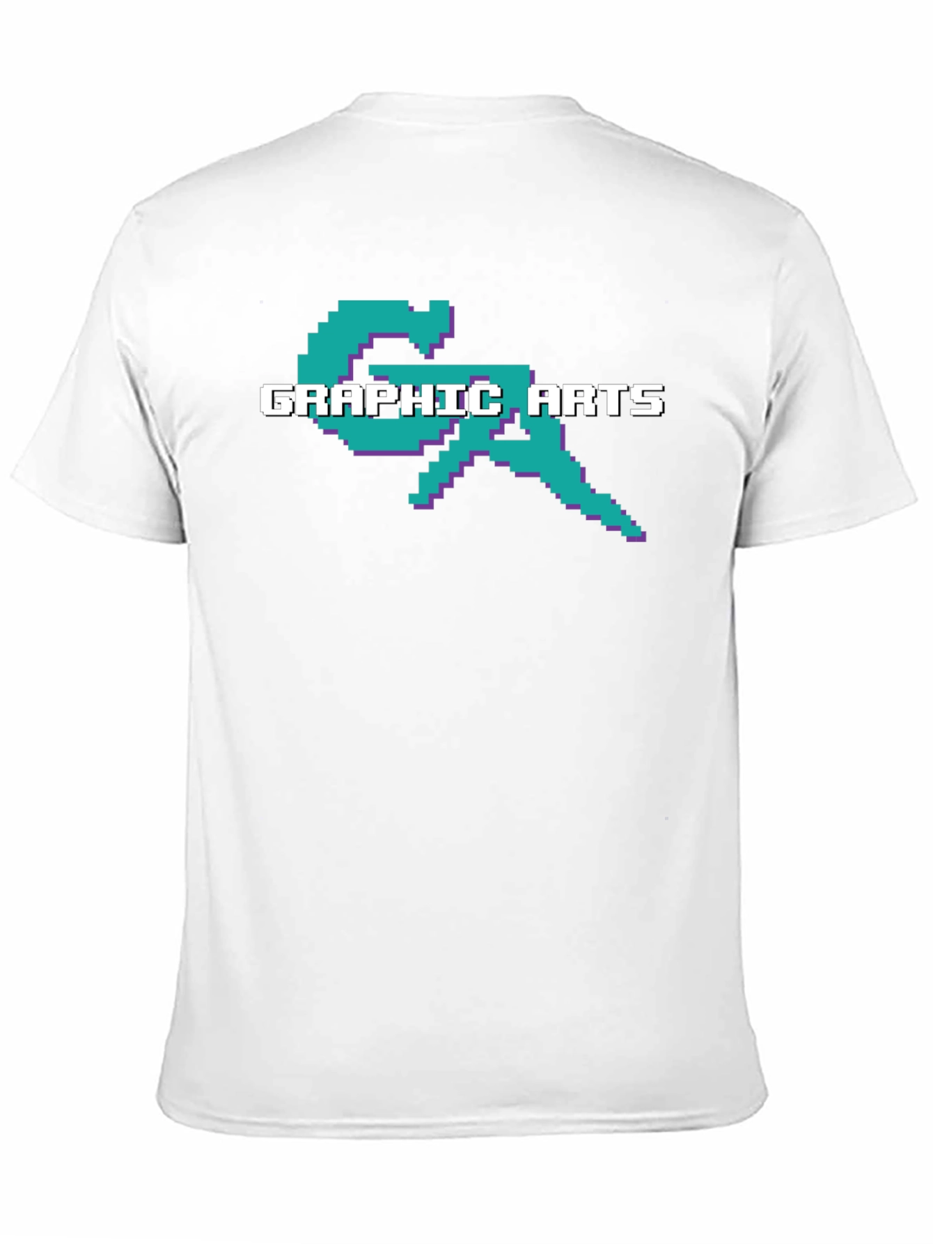 Graphic Arts T-Shirt - Retro Pixel Design