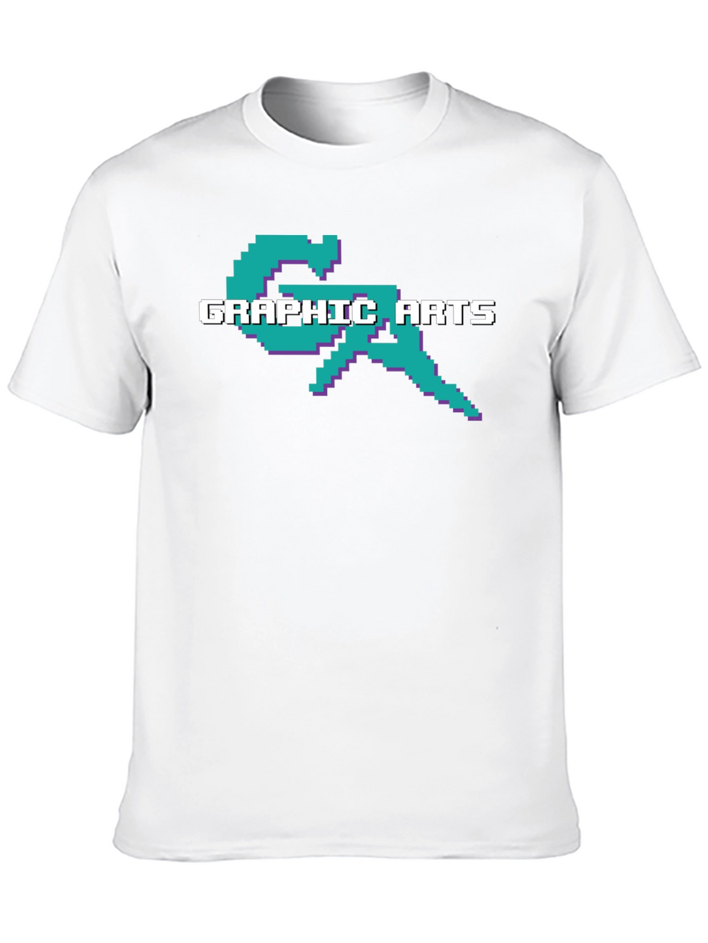 Graphic Arts T-Shirt - Retro Pixel Design