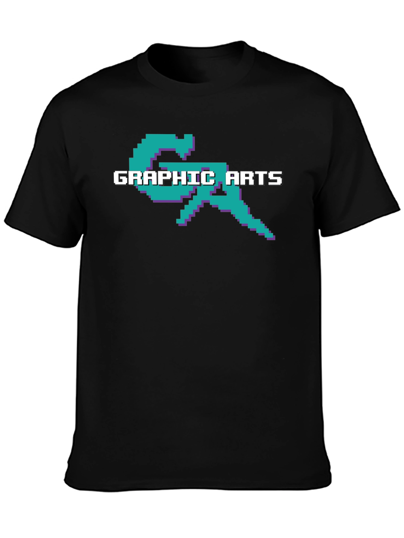 Graphic Arts T-Shirt - Retro Pixel Design