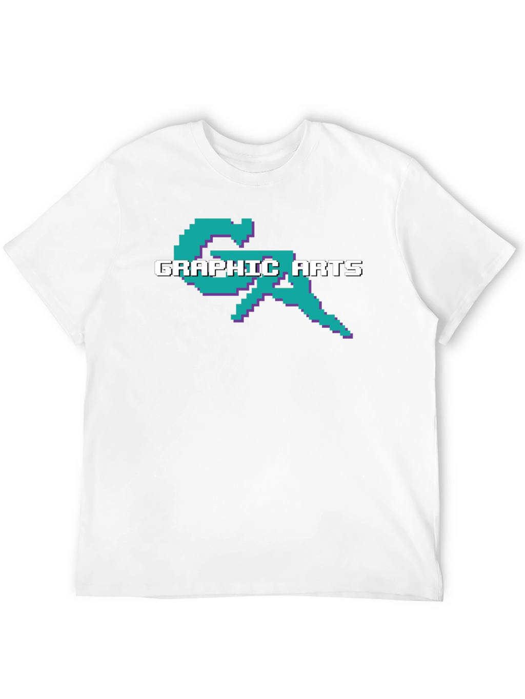 Graphic Arts T-Shirt - Retro Pixel Design
