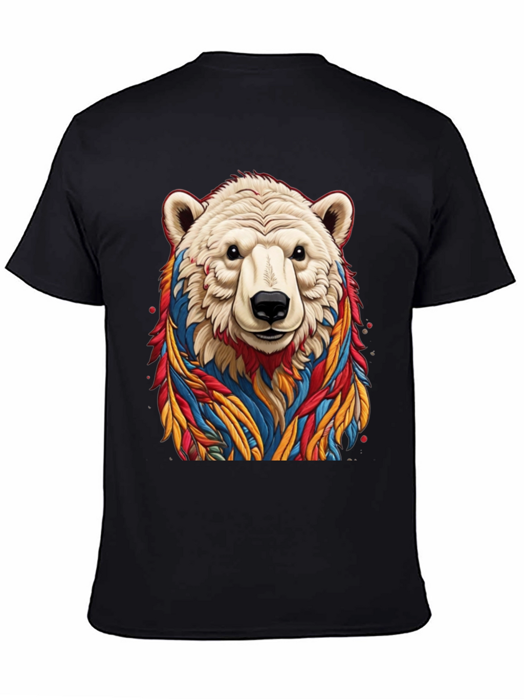 Cool Bear Graphic Tee - Black Cotton T-Shirt