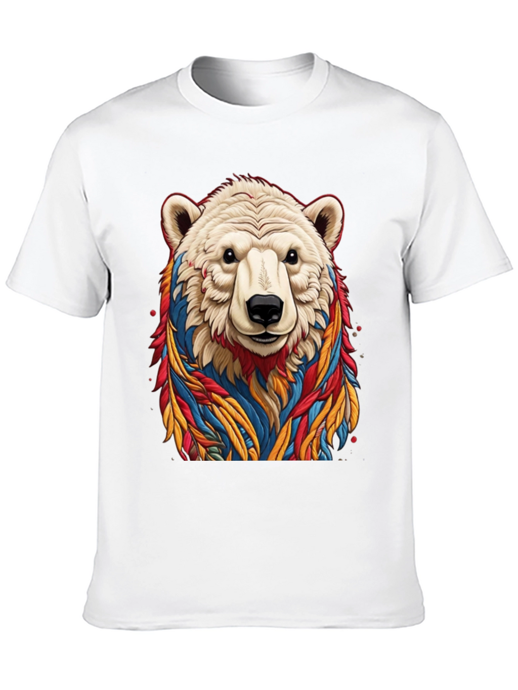 Cool Bear Graphic Tee - Black Cotton T-Shirt