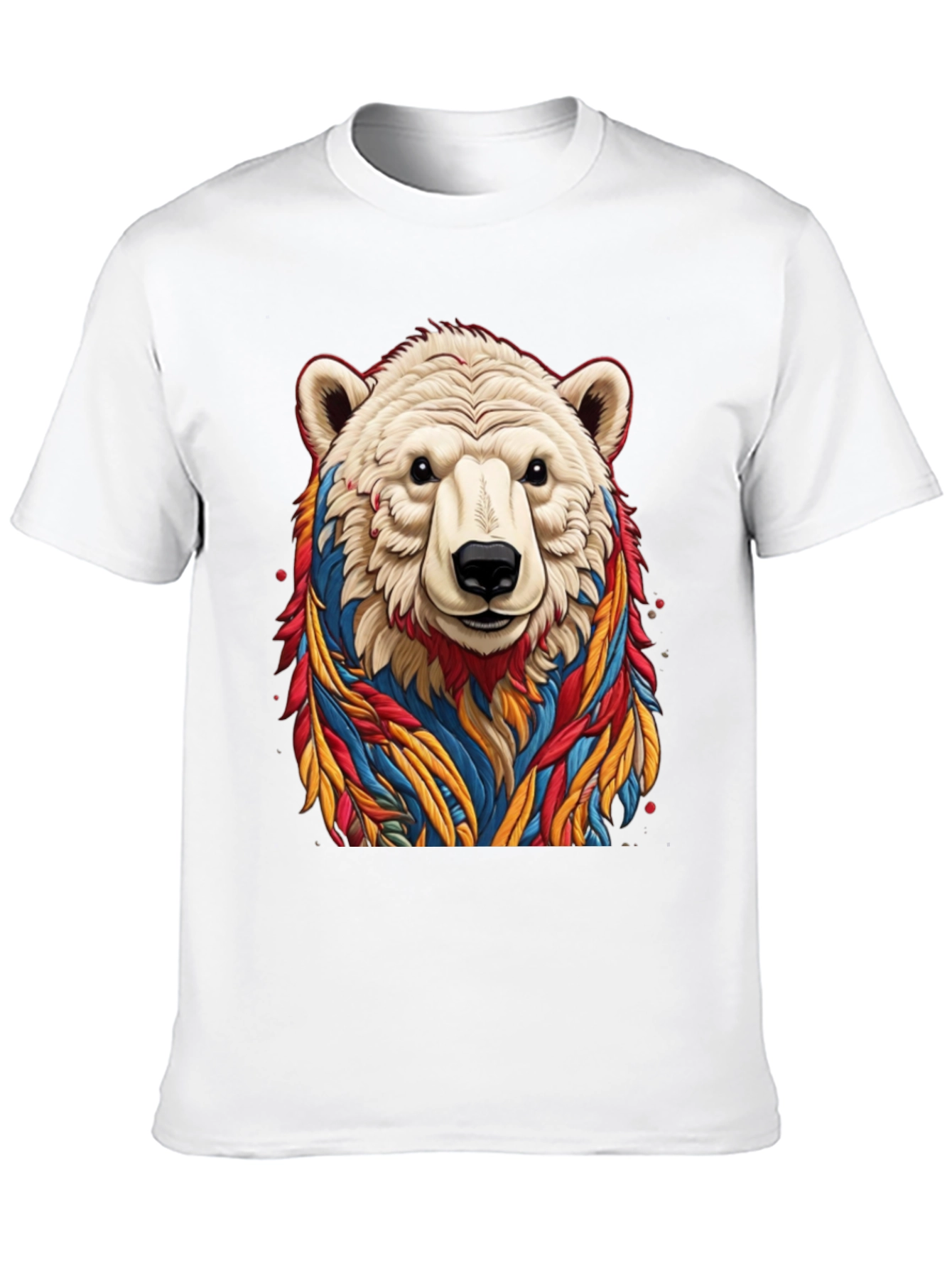 Cool Bear Graphic Tee - Black Cotton T-Shirt