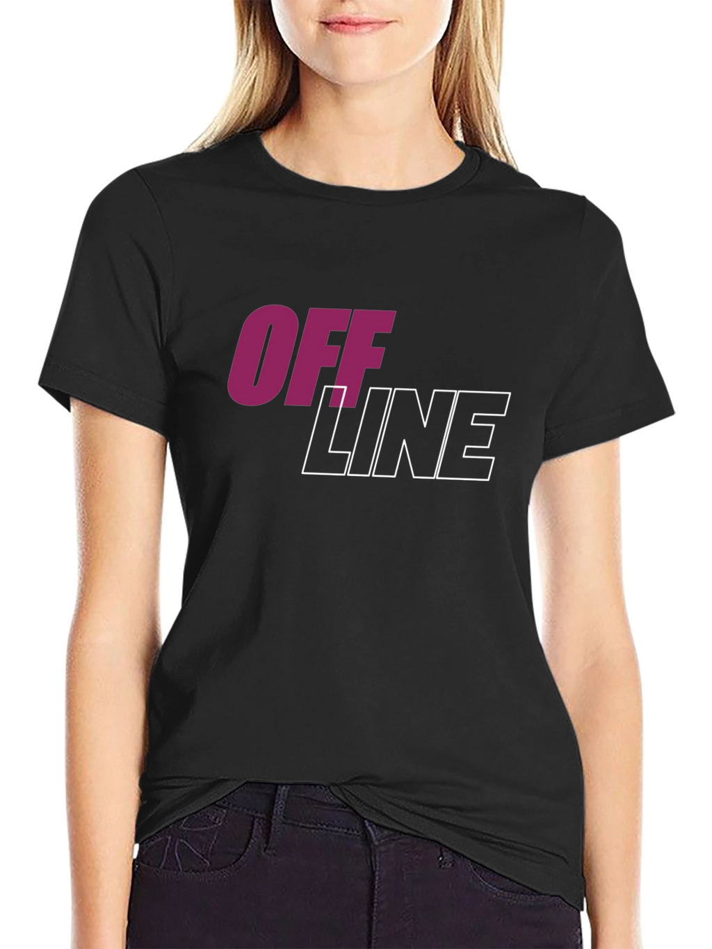 Offline Graphic Tee - Cool & Trendy