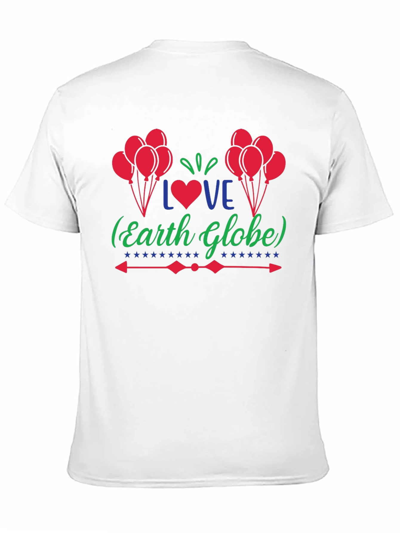 Love Earth Globe Graphic T-Shirt