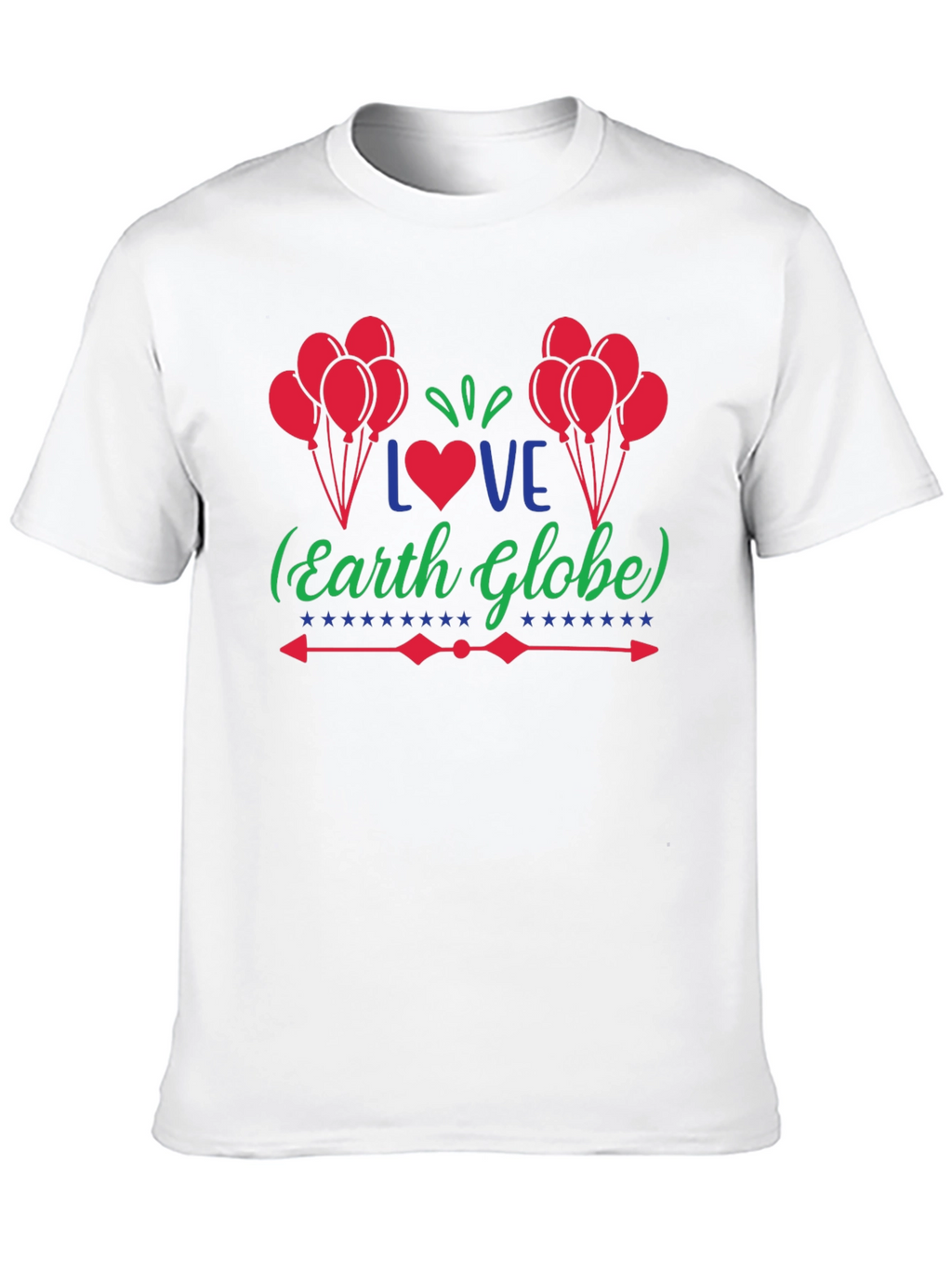 Love Earth Globe Graphic T-Shirt