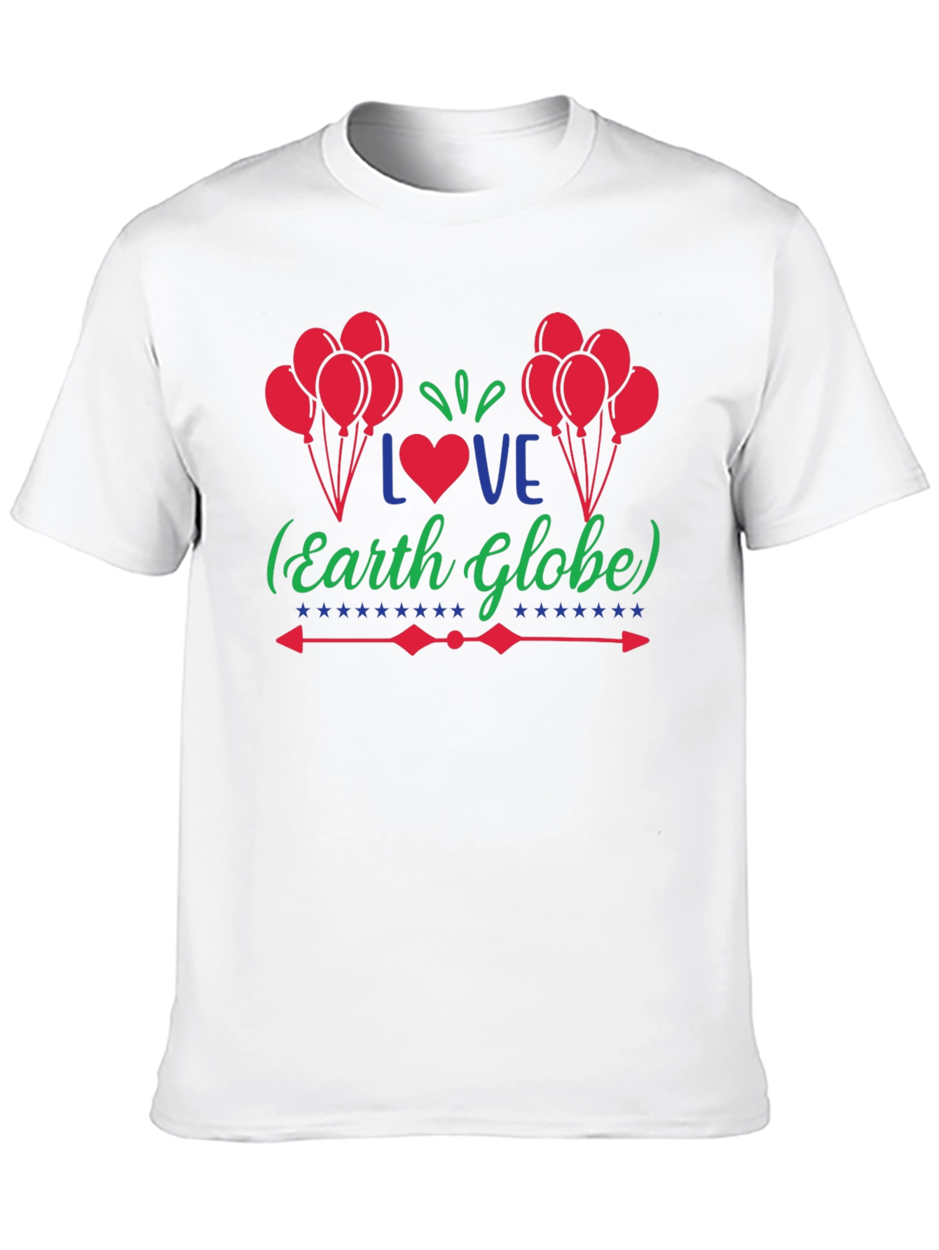 Love Earth Globe Graphic T-Shirt