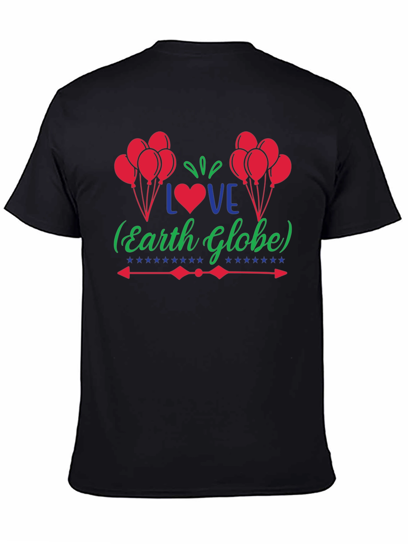 Love Earth Globe Graphic T-Shirt