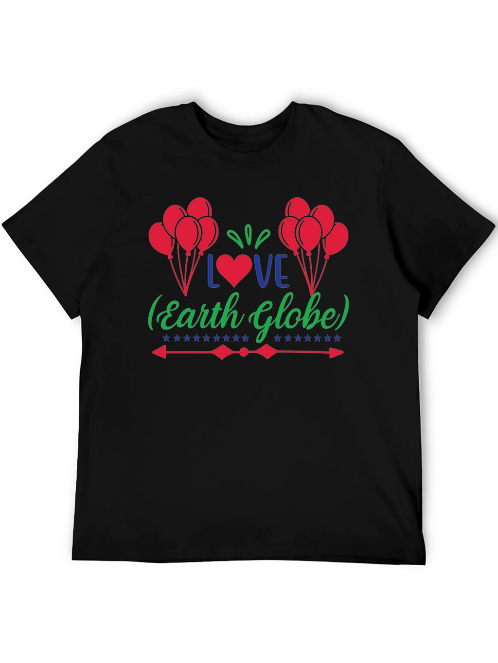 Love Earth Globe Graphic T-Shirt