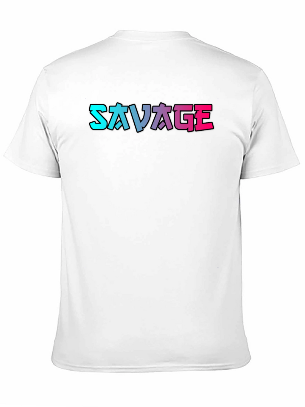 Savage Graphic Print Black T-Shirt