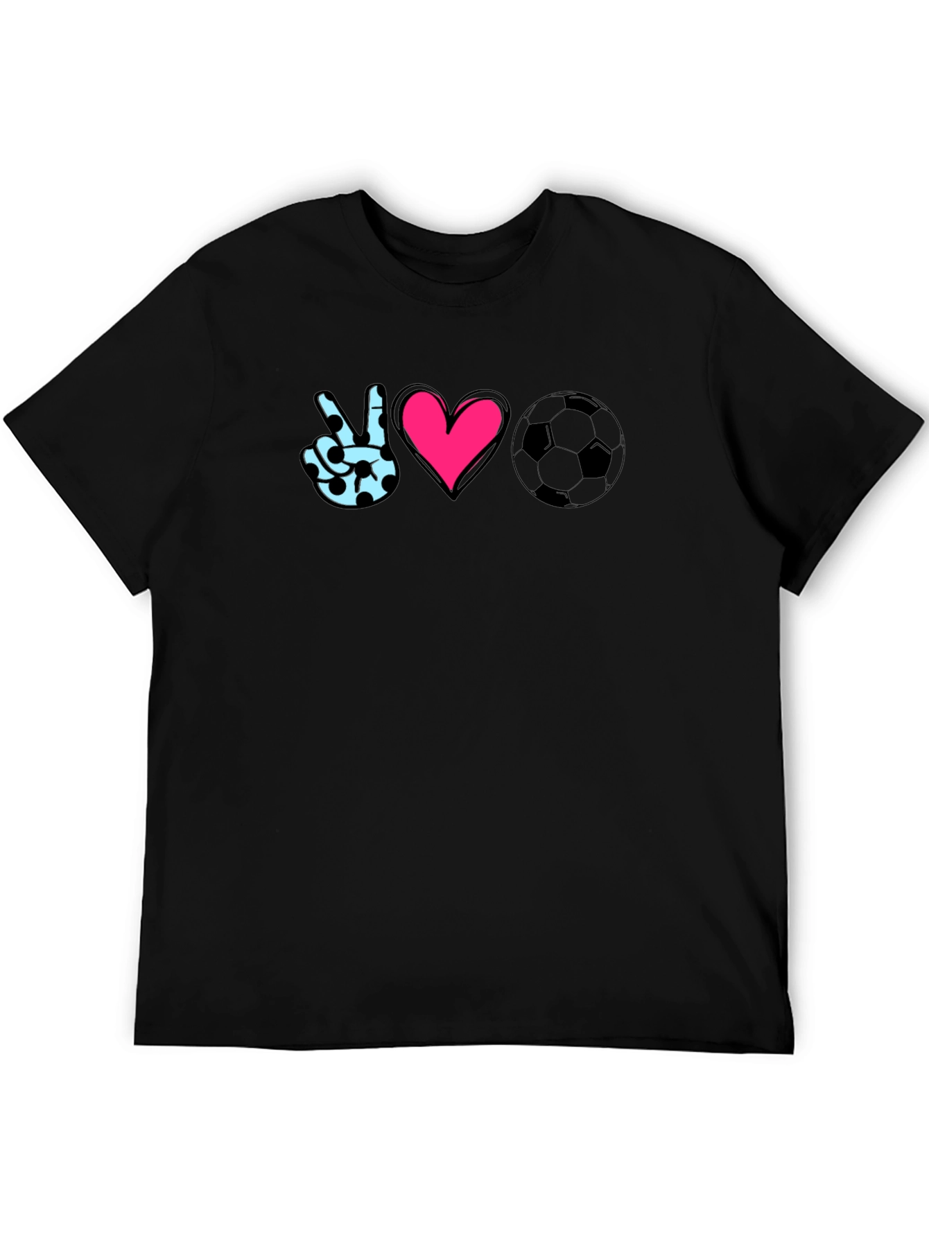 Peace Love Soccer T-Shirt