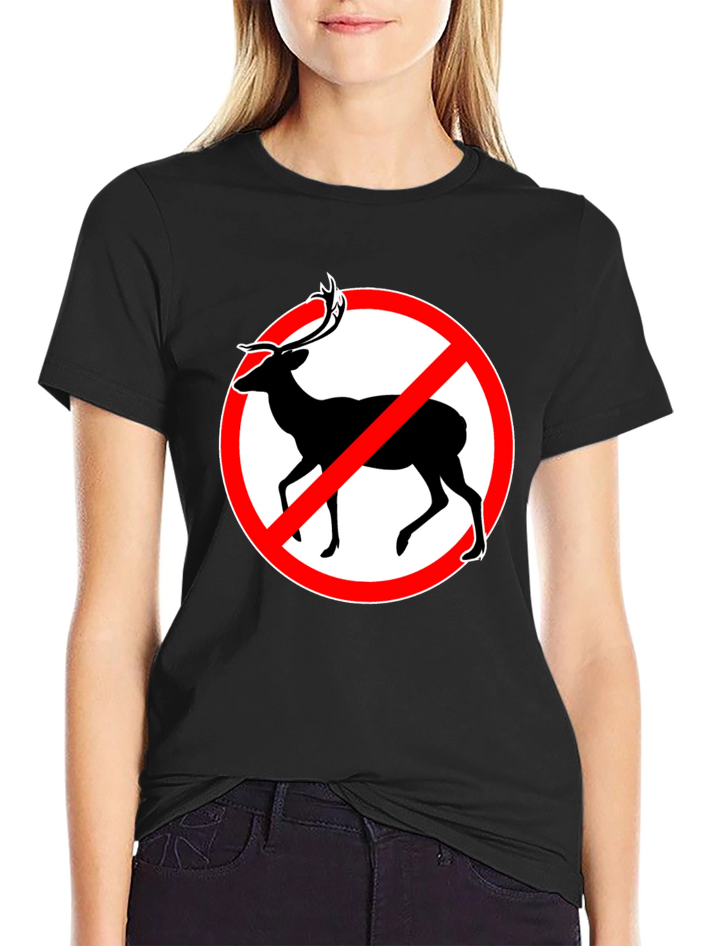 No Deer Zone Graphic T-Shirt