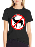 No Deer Zone Graphic T-Shirt