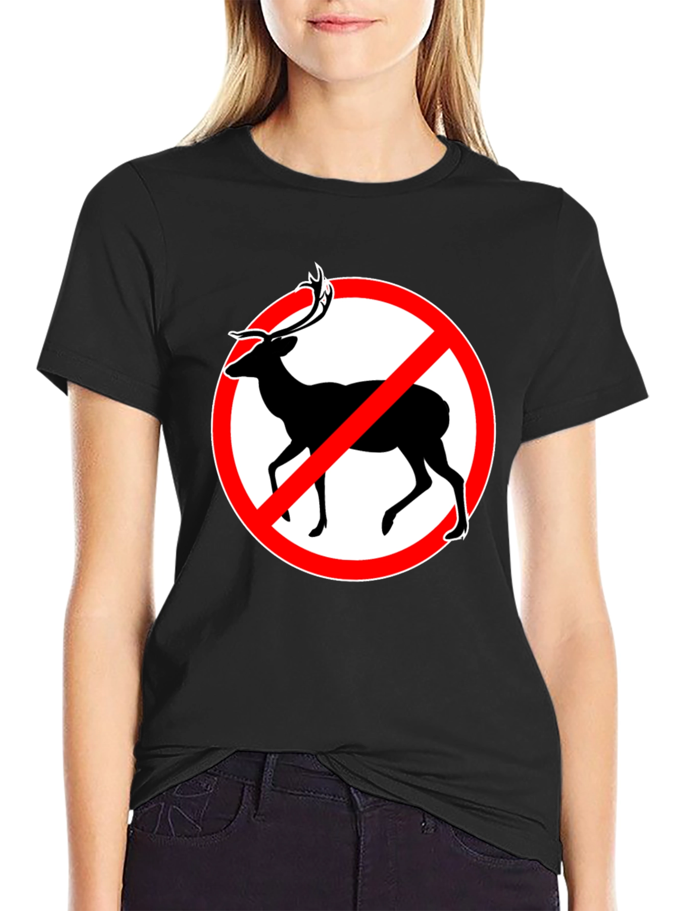 No Deer Zone Graphic T-Shirt
