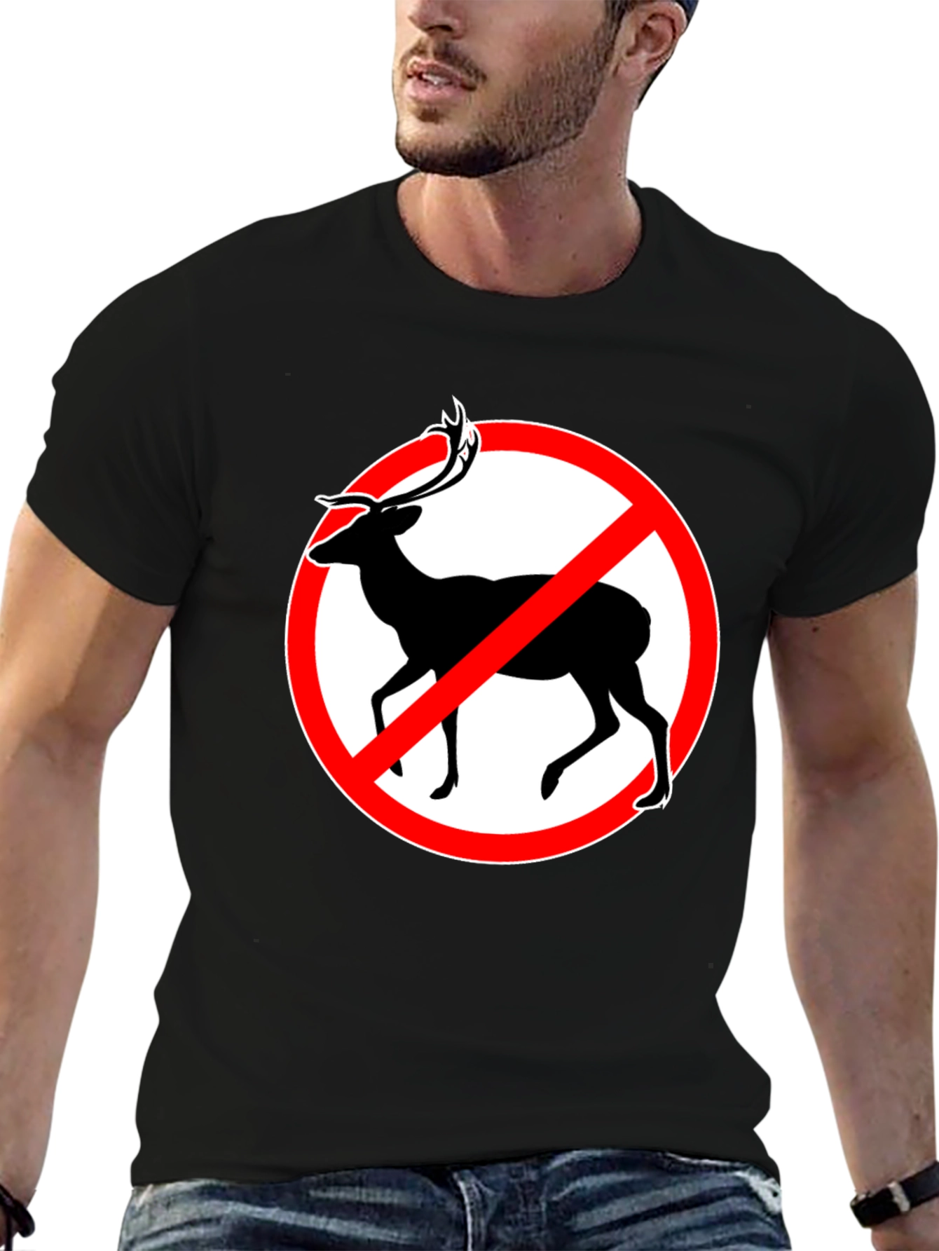 No Deer Zone Graphic T-Shirt