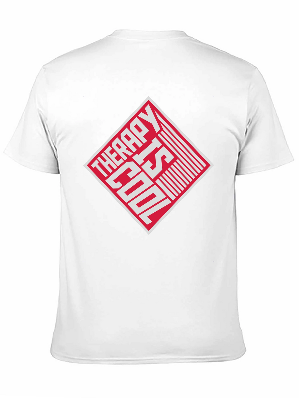 Therapy Is Cool Graphic Tee - Black