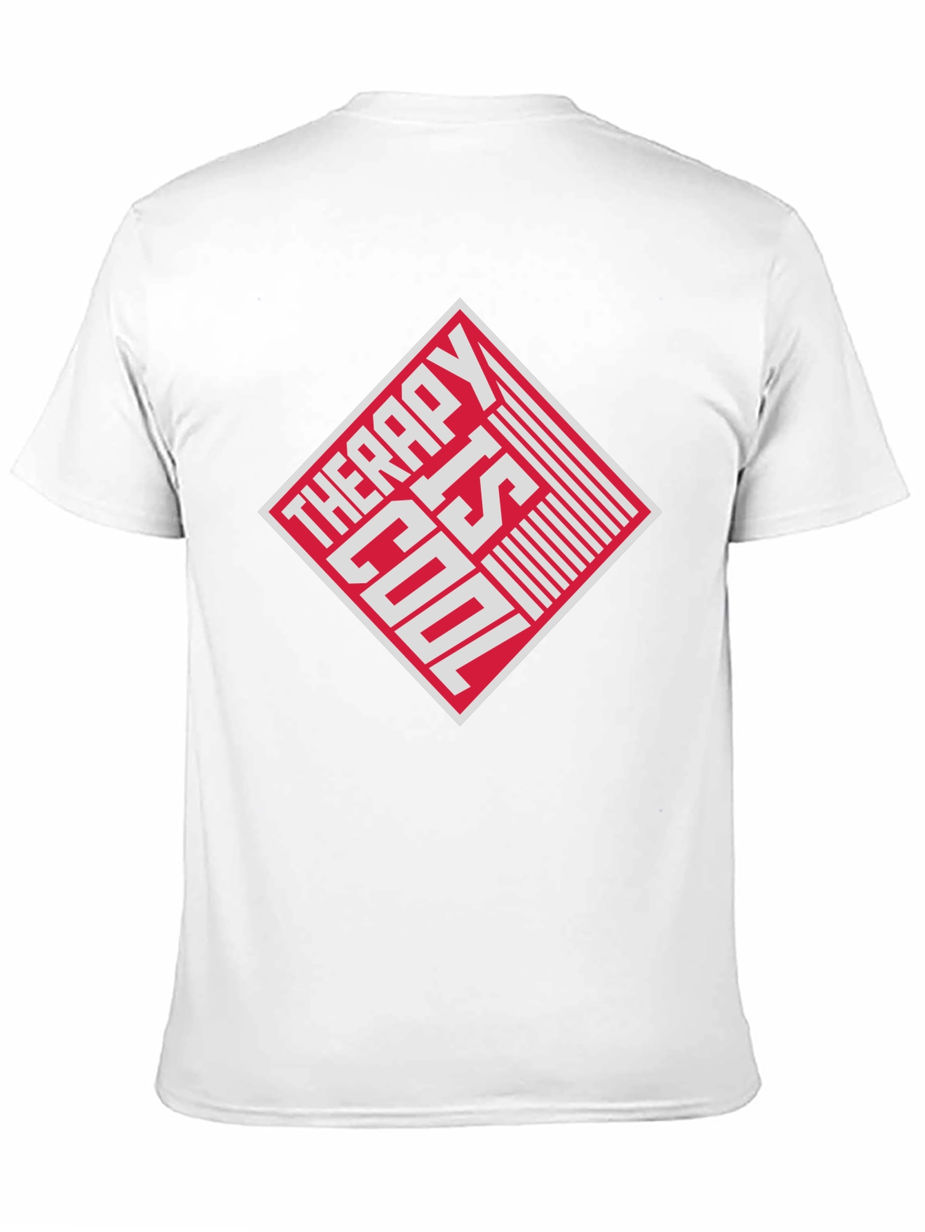 Therapy Is Cool Graphic Tee - Black