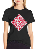 Therapy Is Cool Graphic Tee - Black