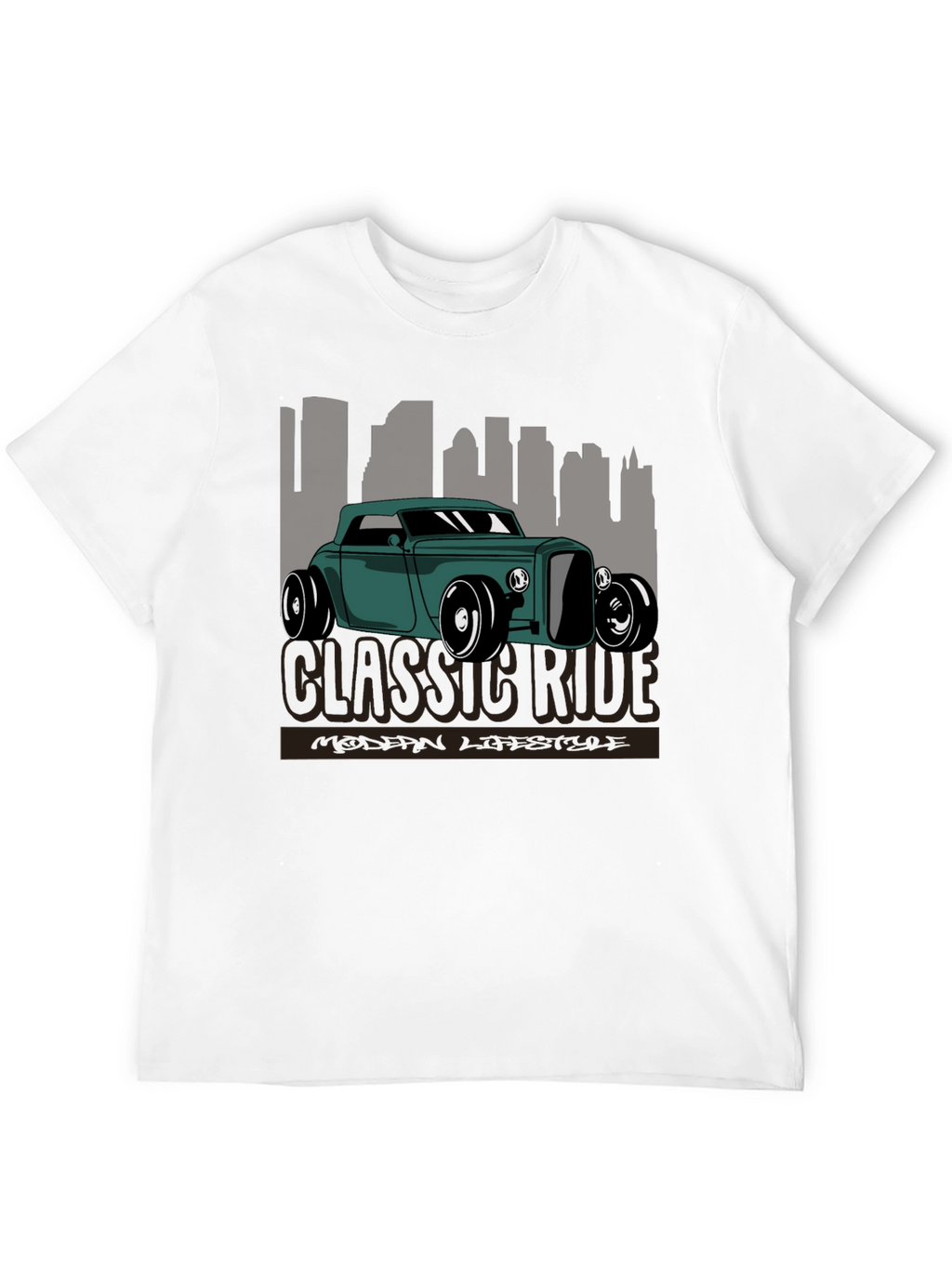 Classic Ride Car T-Shirt - Modern Lifestyle Tee