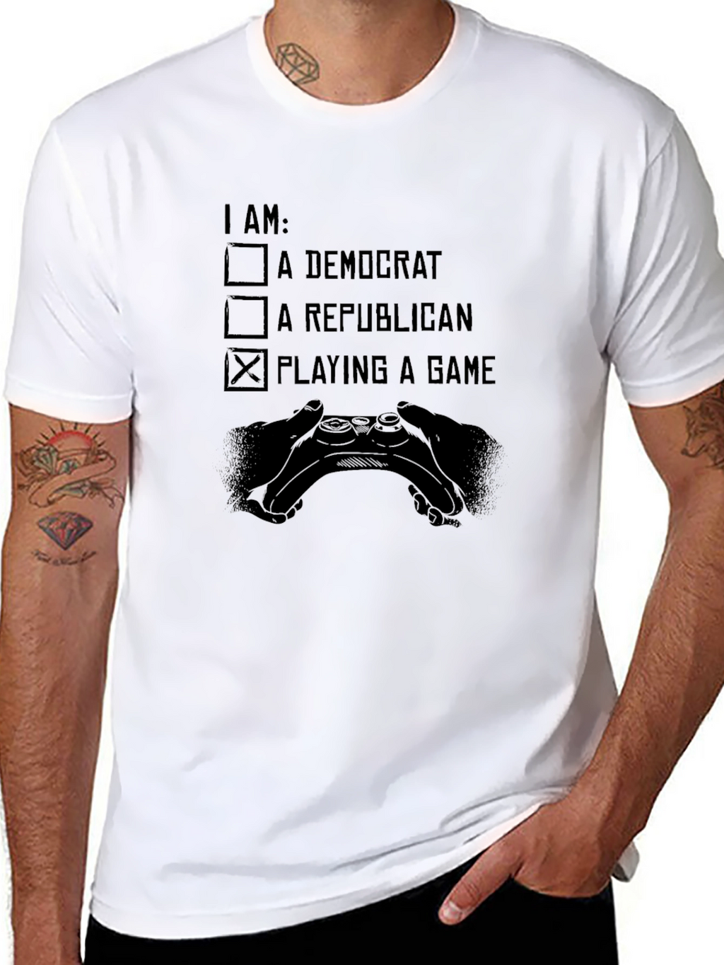 Gamer T-Shirt - I Am Playing A Game