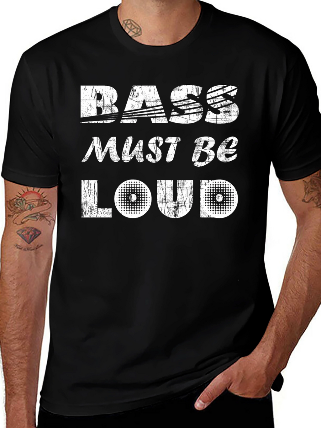 Bass Must Be Loud Graphic Tee