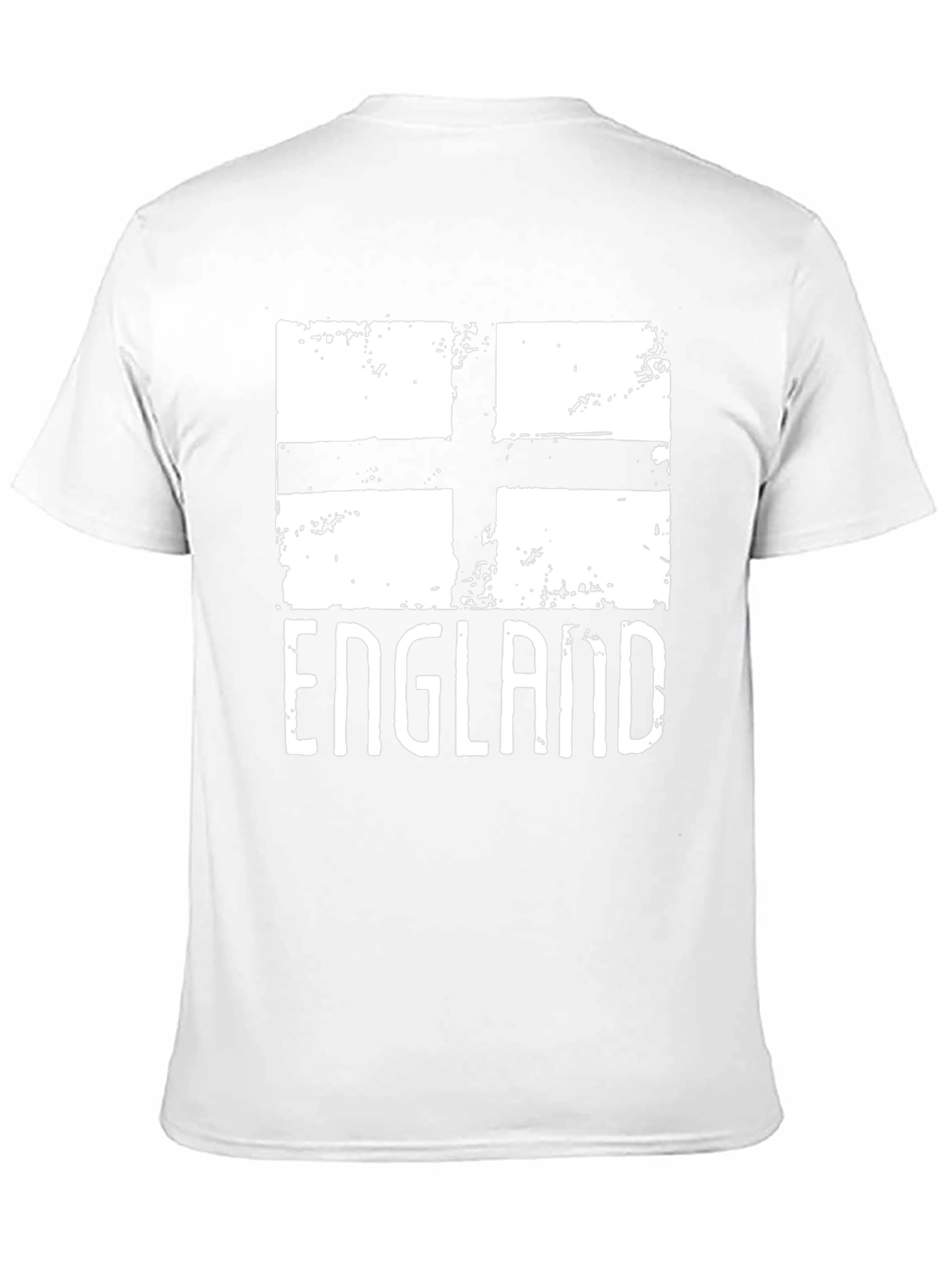 England Flag Graphic T-Shirt - Black