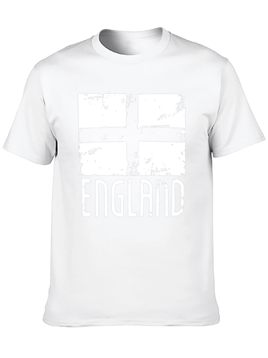England Flag Graphic T-Shirt - Black