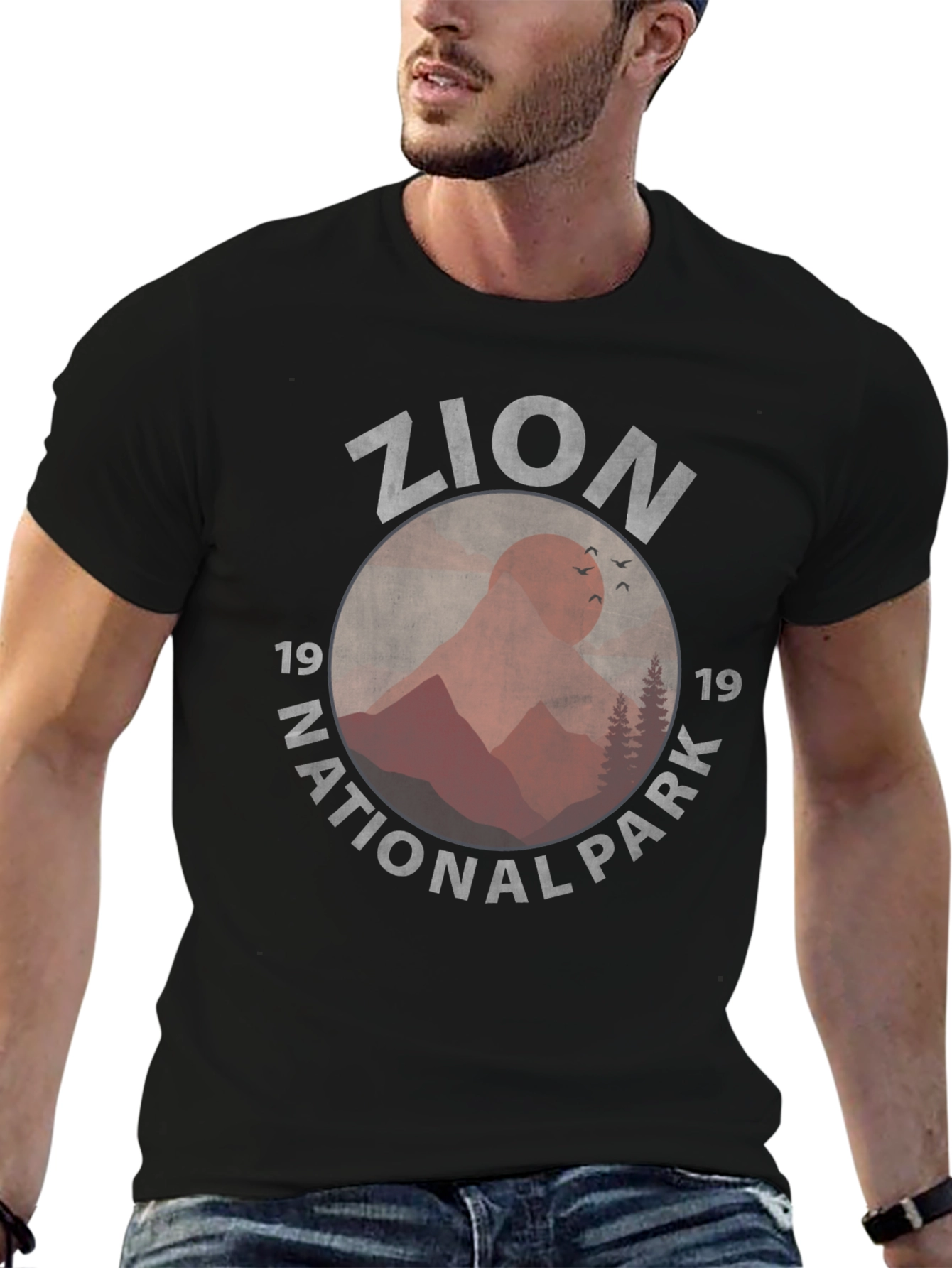 Zion National Park Graphic Tee - Vintage Style