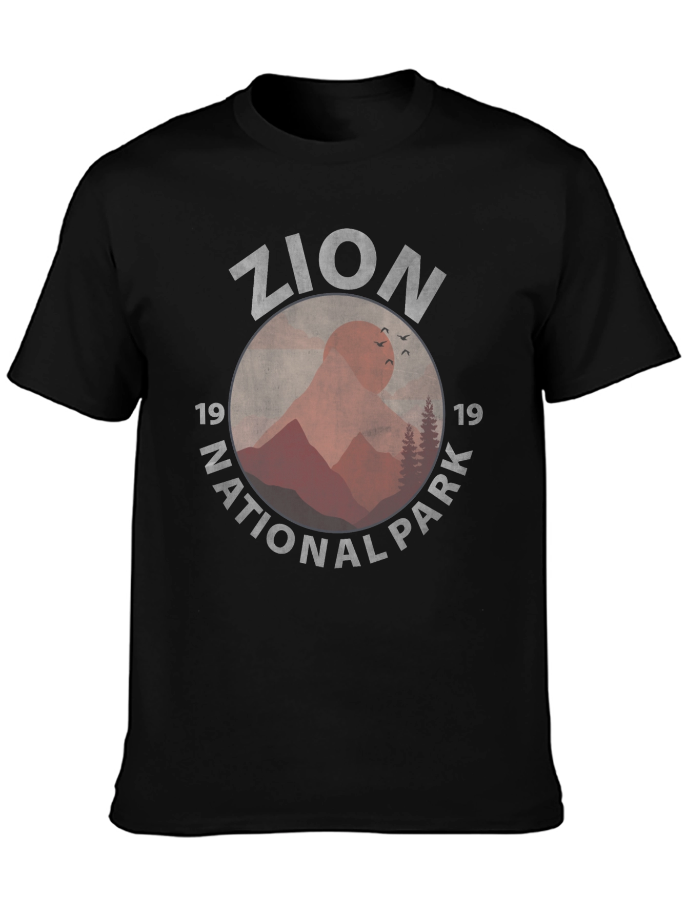 Zion National Park Graphic Tee - Vintage Style