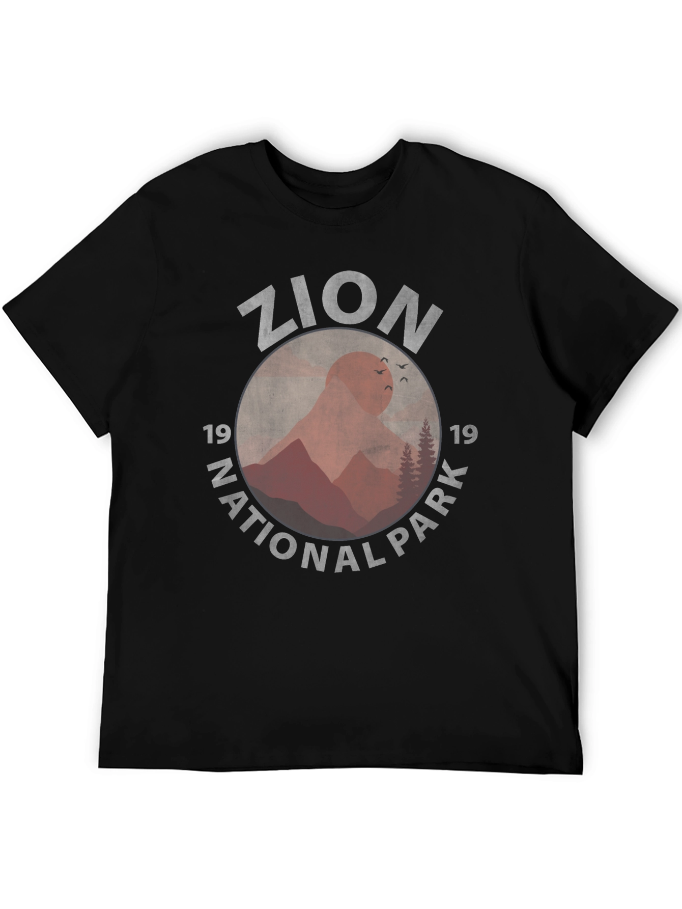 Zion National Park Graphic Tee - Vintage Style
