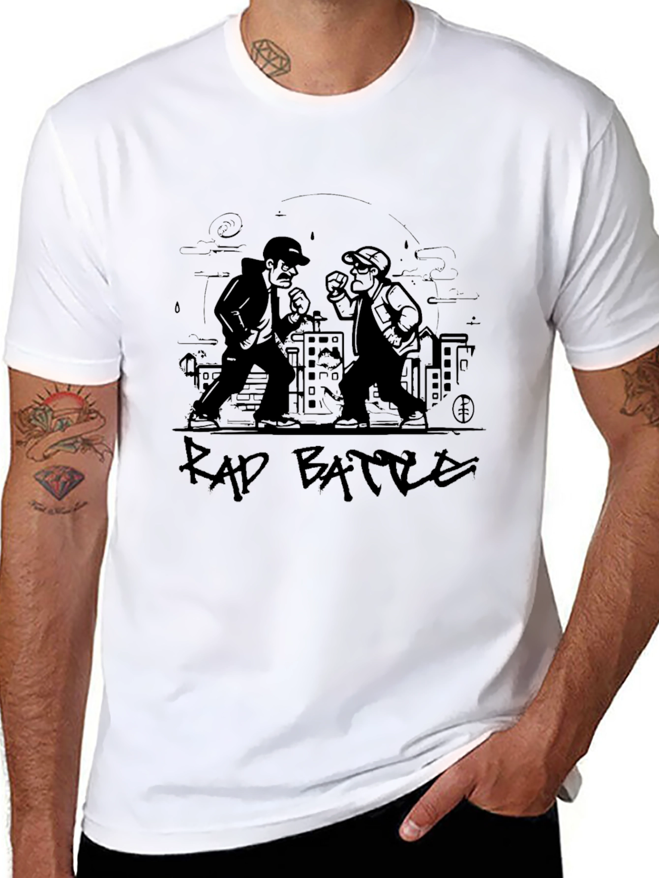 Rap Battle Black T-Shirt