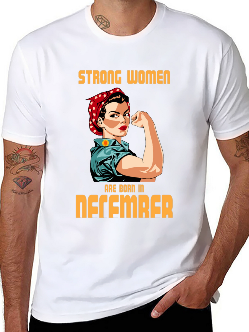 Strong Women Born in December Graphic T-Shirt