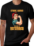 Strong Women Born in December Graphic T-Shirt