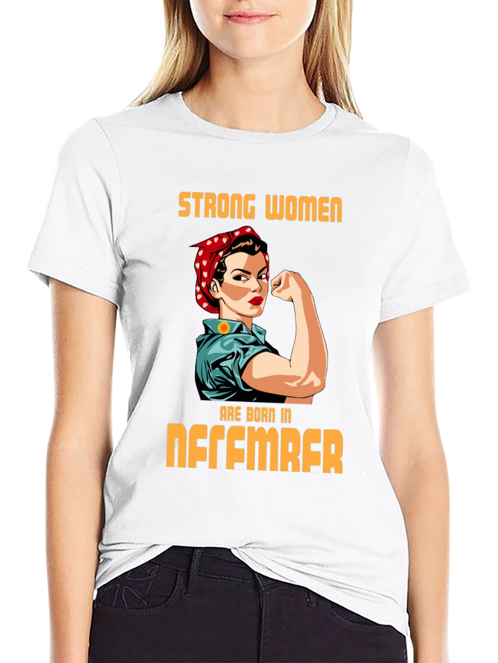 Strong Women Born in December Graphic T-Shirt