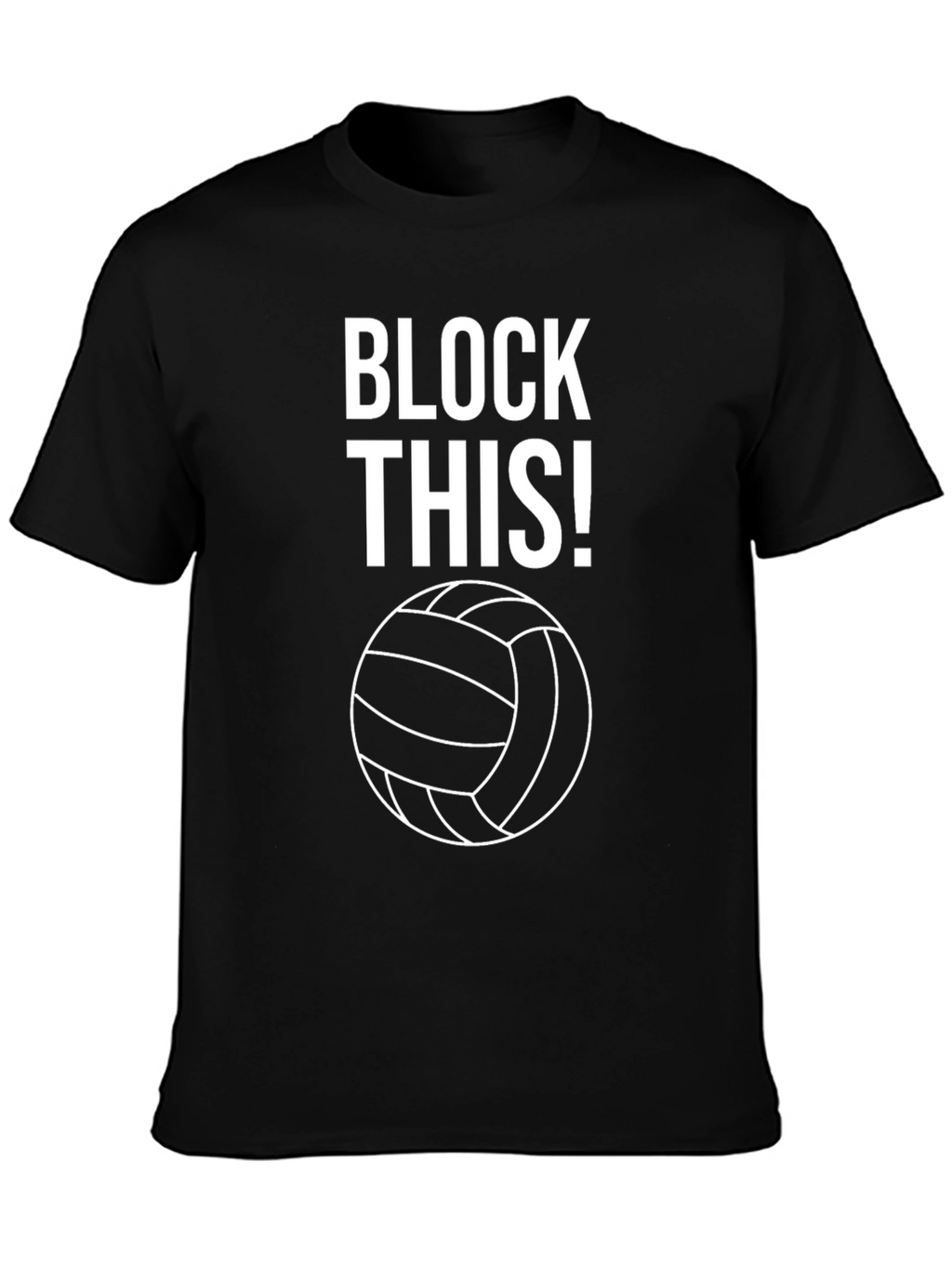 Volleyball Block This! Graphic T-Shirt