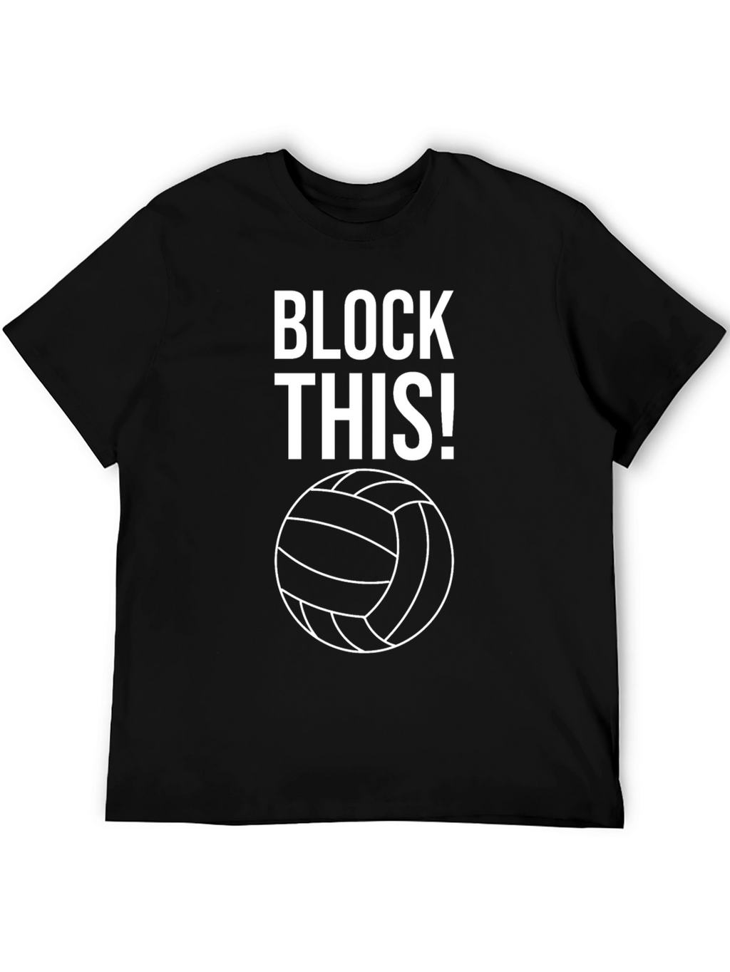 Volleyball Block This! Graphic T-Shirt