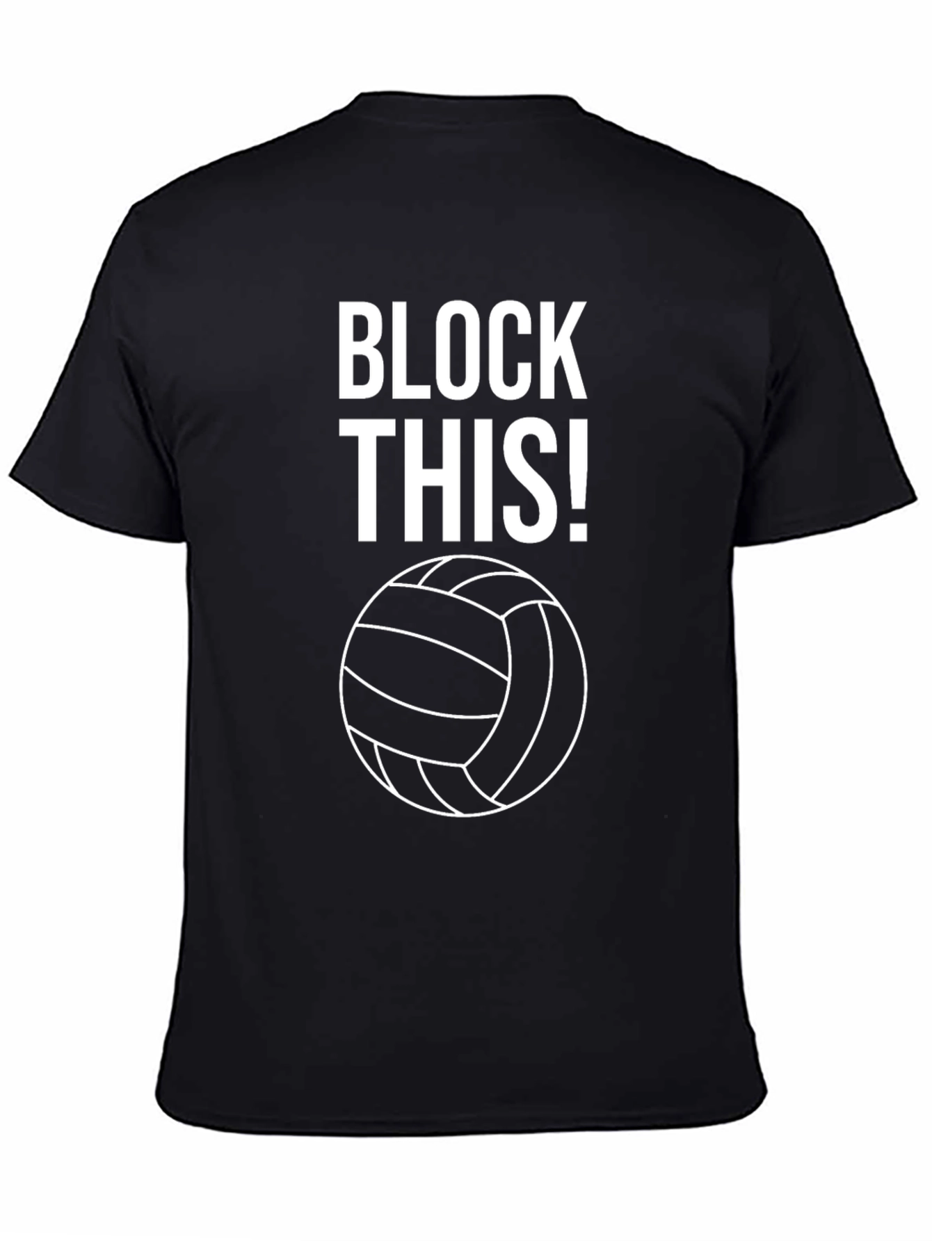 Volleyball Block This! Graphic T-Shirt