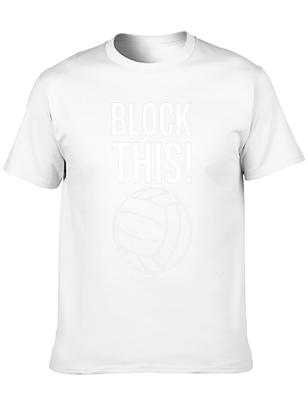 Volleyball Block This! Graphic T-Shirt