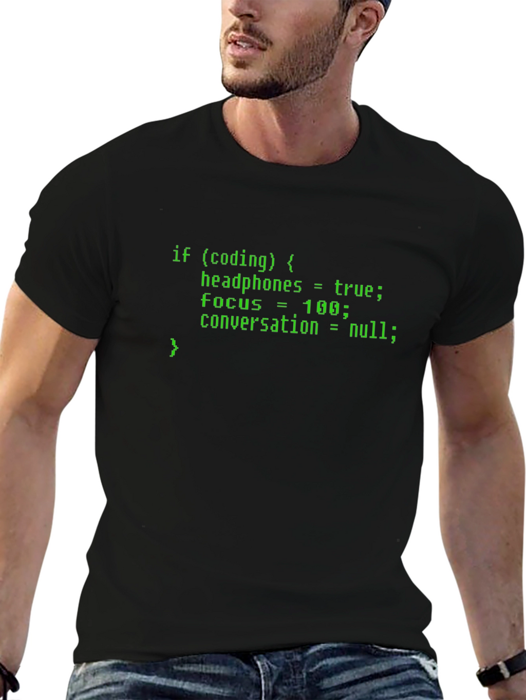 Coders Humor T-Shirt: If (coding)