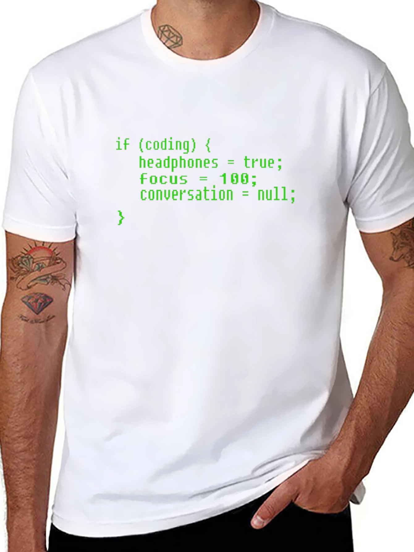 Coders Humor T-Shirt: If (coding)