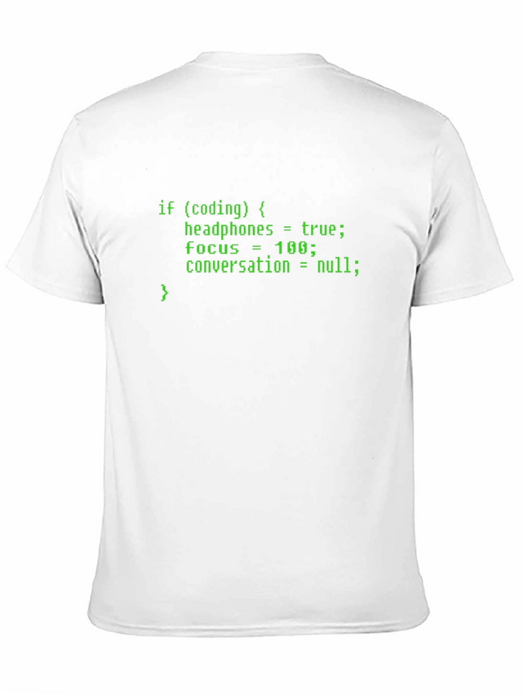 Coders Humor T-Shirt: If (coding)