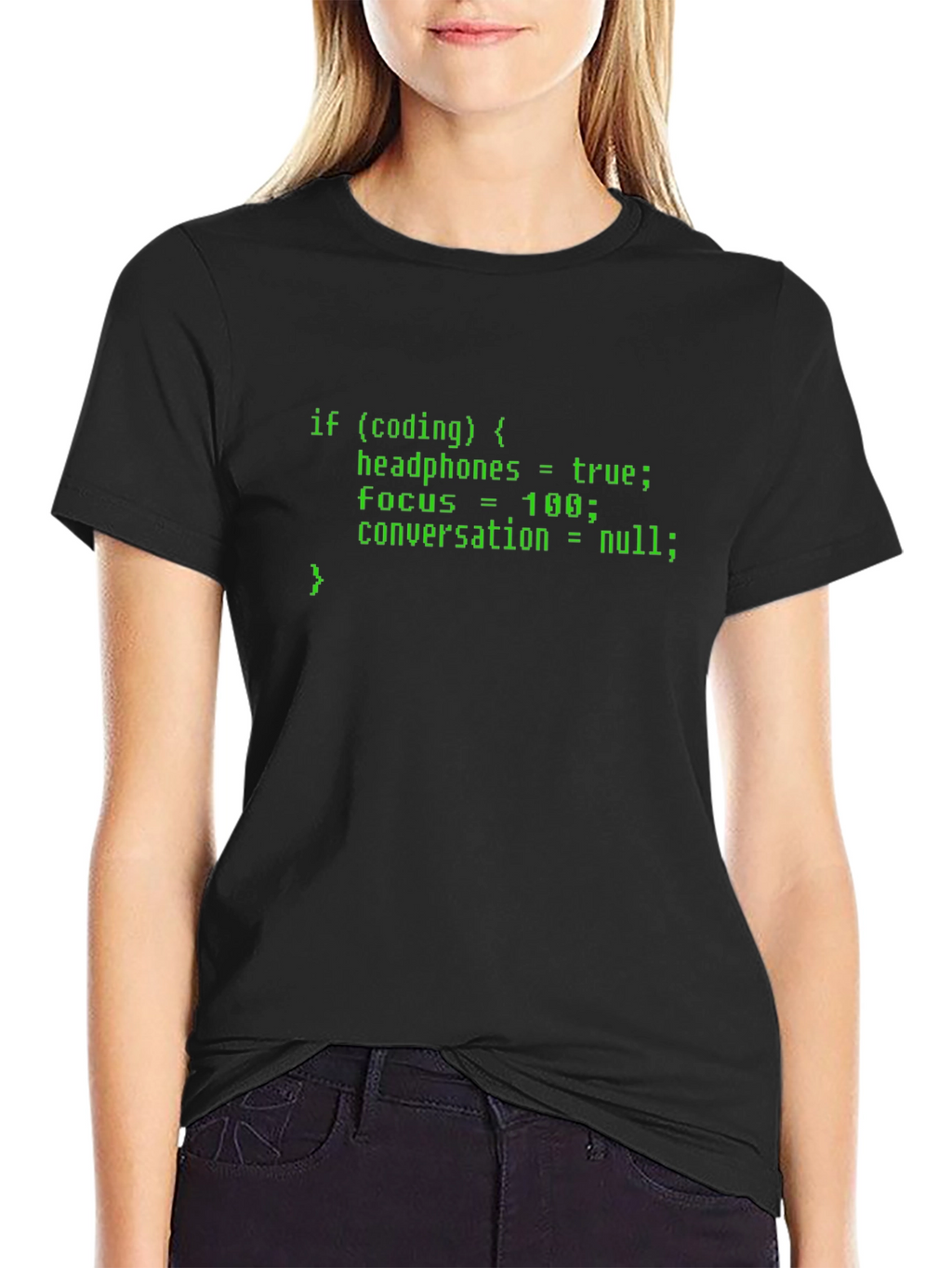 Coders Humor T-Shirt: If (coding)
