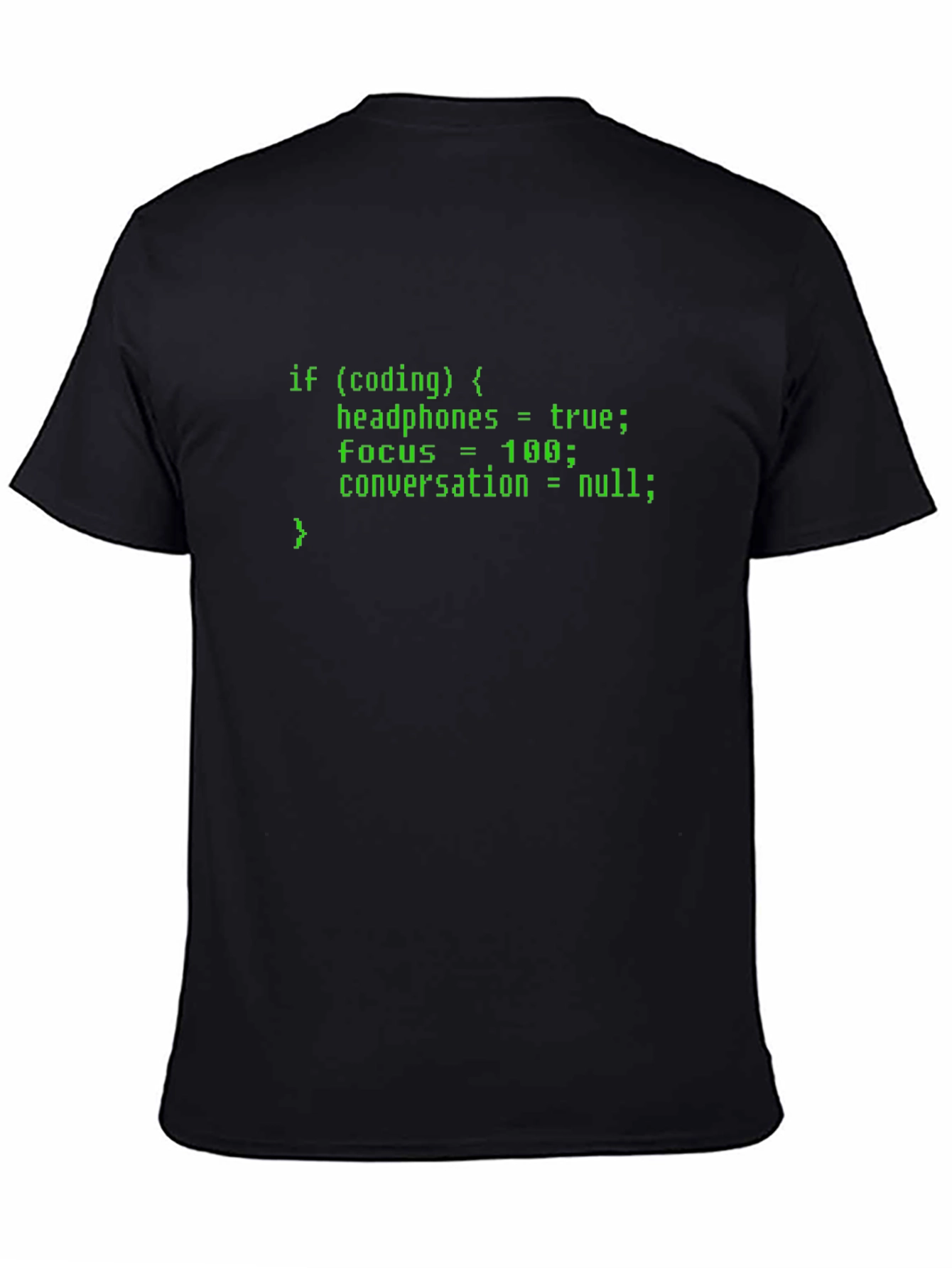 Coders Humor T-Shirt: If (coding)