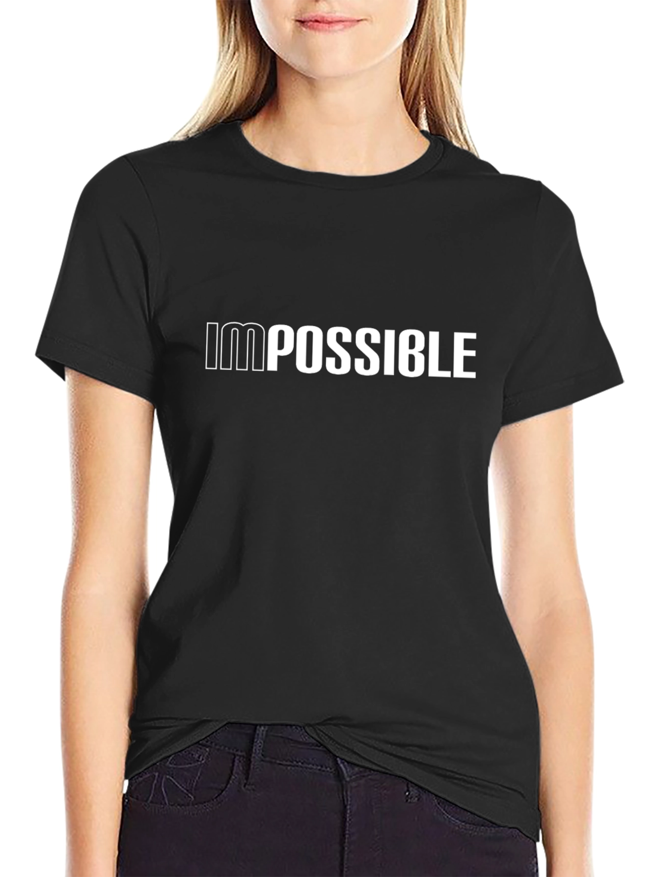 Impossible T-Shirt - Motivational Graphic Tee