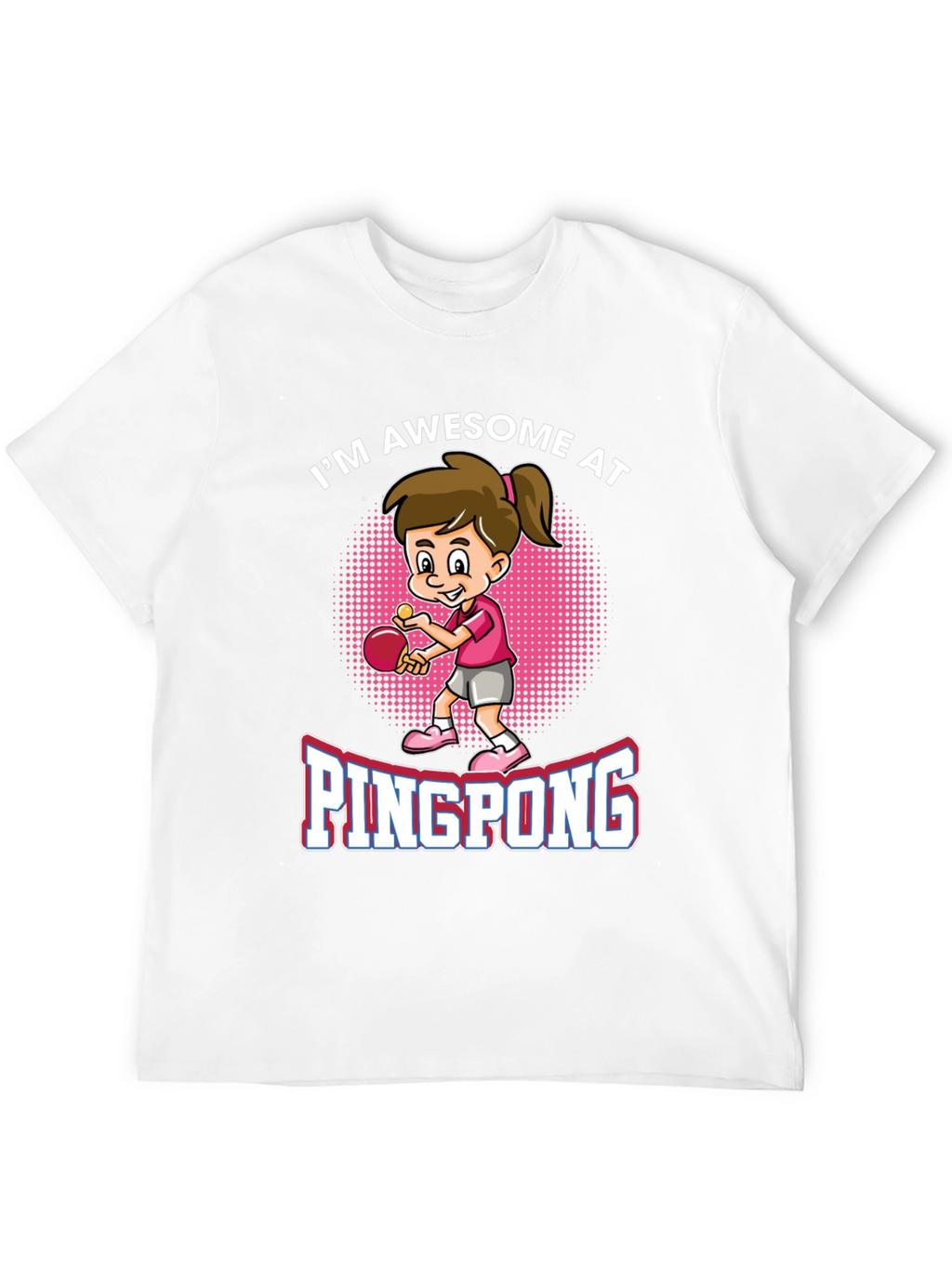 Awesome Ping Pong Girls T-Shirt