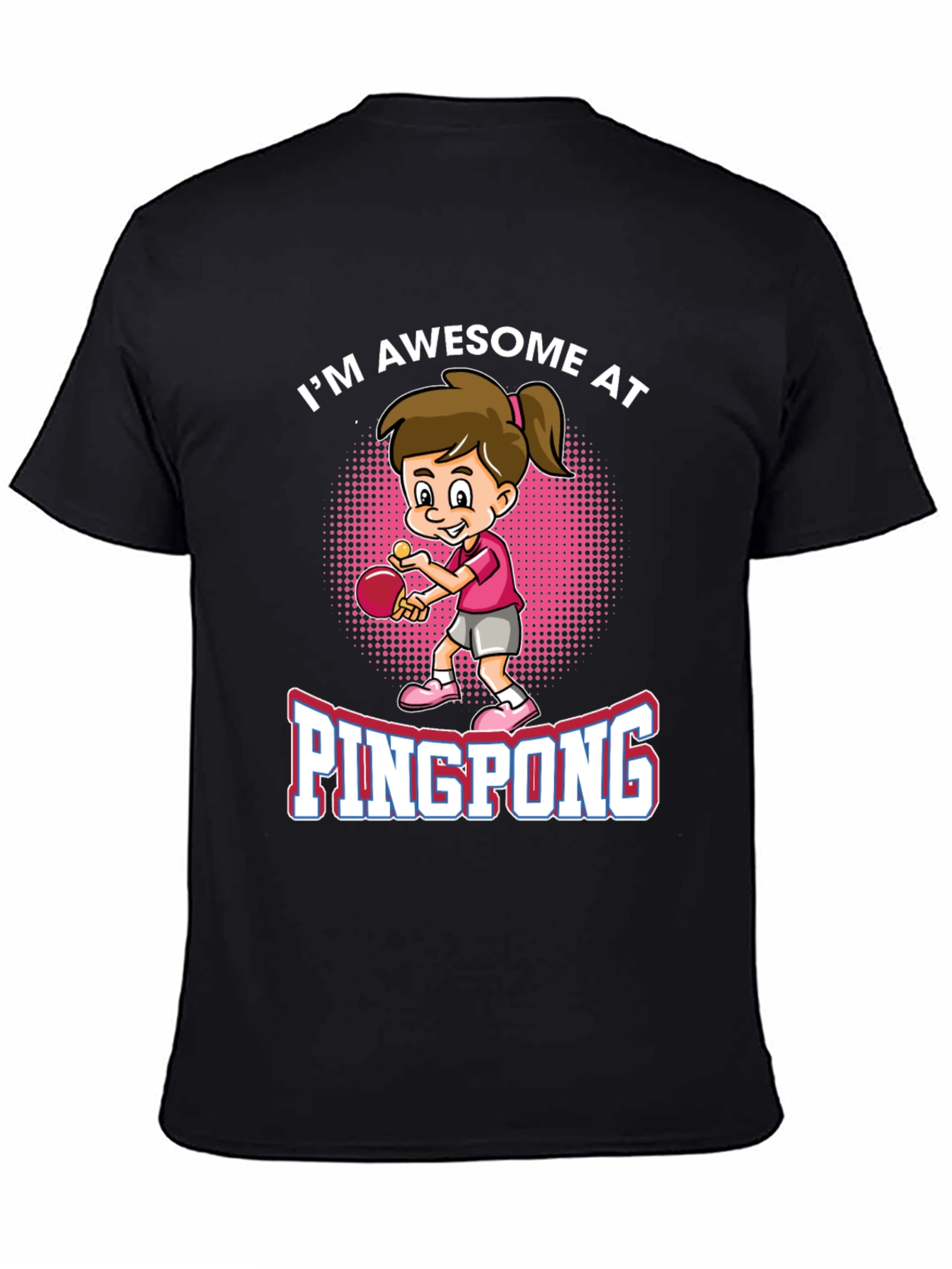 Awesome Ping Pong Girls T-Shirt