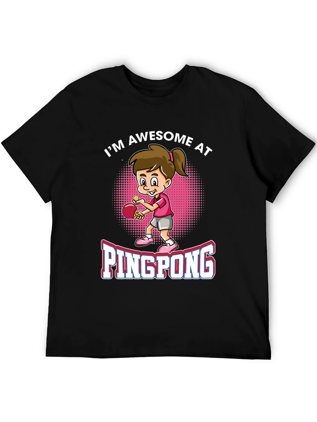 Awesome Ping Pong Girls T-Shirt